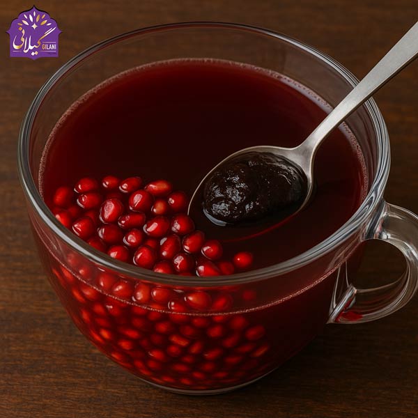 آب-انار-برای-آش-انار-شیرازی