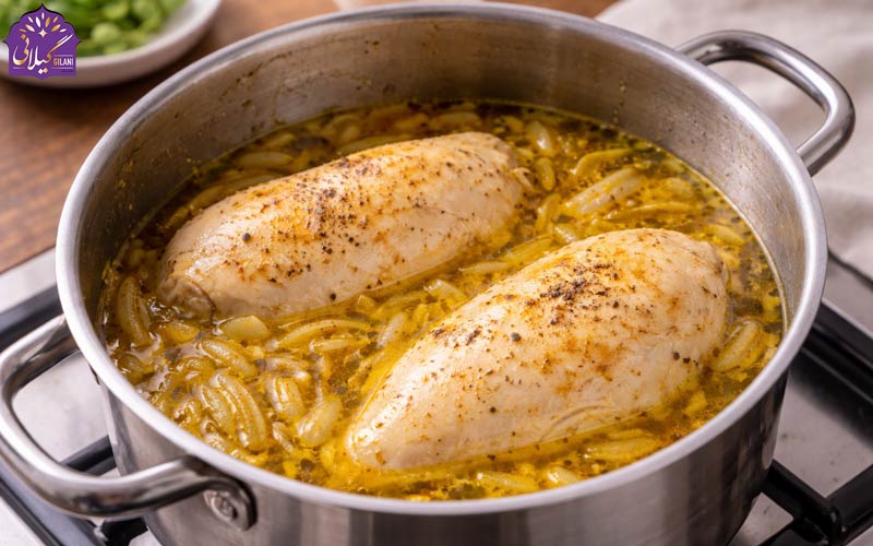 آماده-کردن-مرغ-برای-مرصع-پلو
