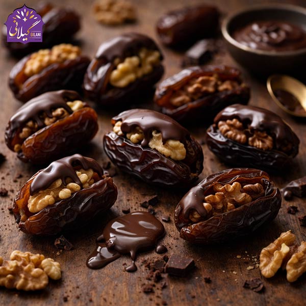 دسر-خرما-و-گردو-برای-افطار