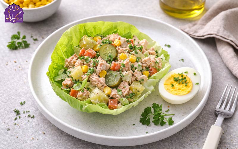 سالاد-تن-ماهی-رژیمی
