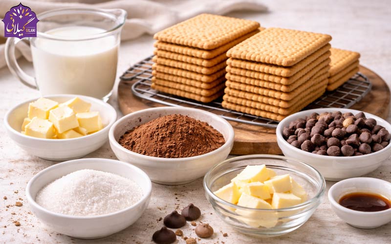 مواد-لازم-برای-تهیه-کیک-یخچالی