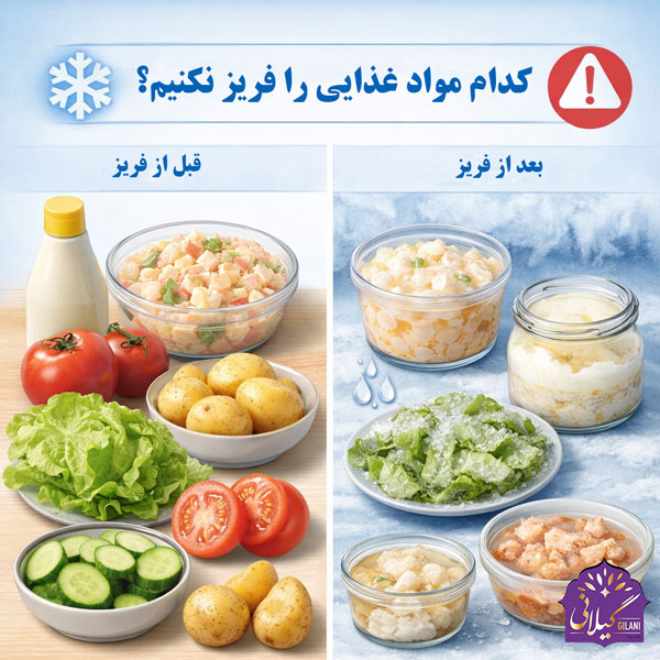 کدام-مواد-غذایی-را-فریز-نکنیم؟