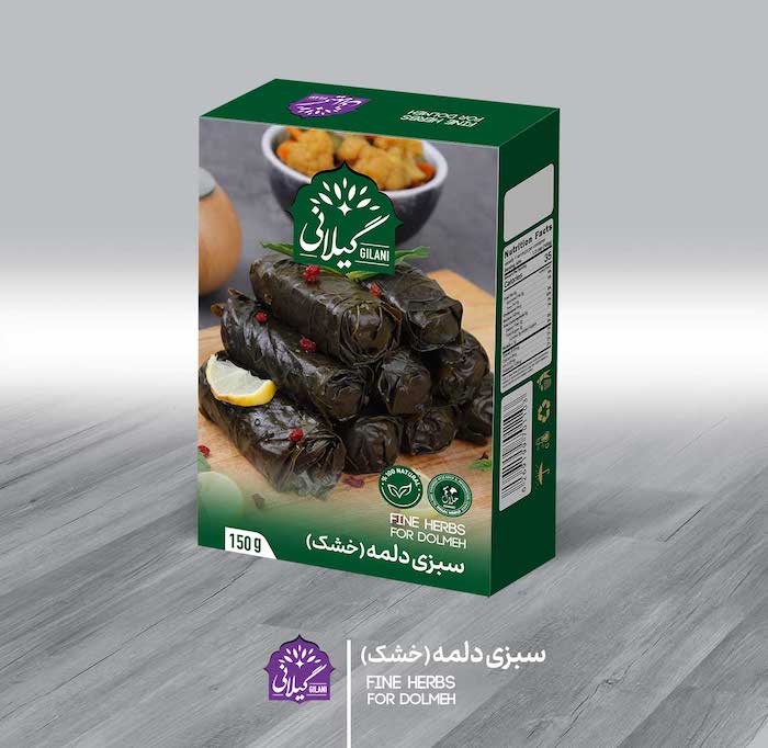 سبزی دلمه (خشک) گیلانی