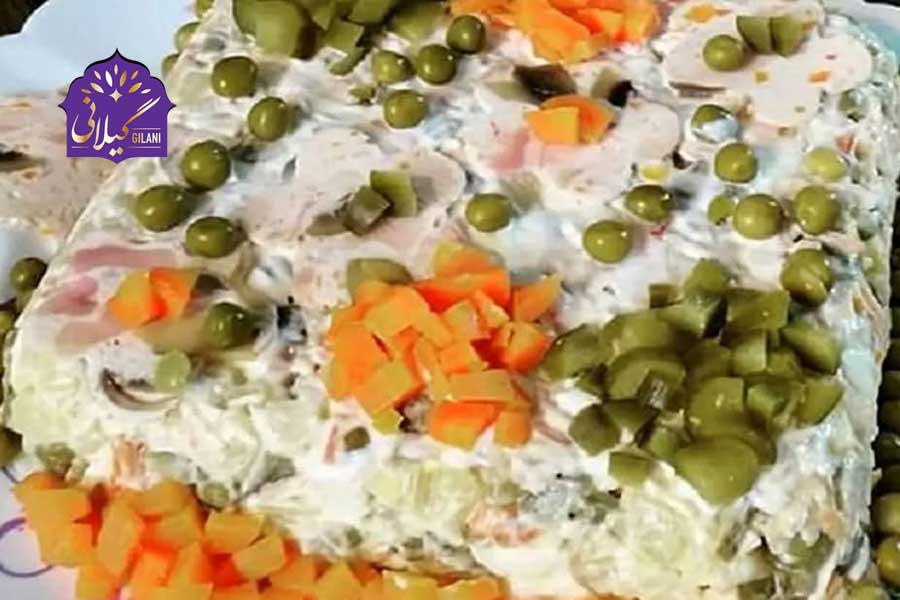 طرز تهیه سالاد الویه خوشمزه