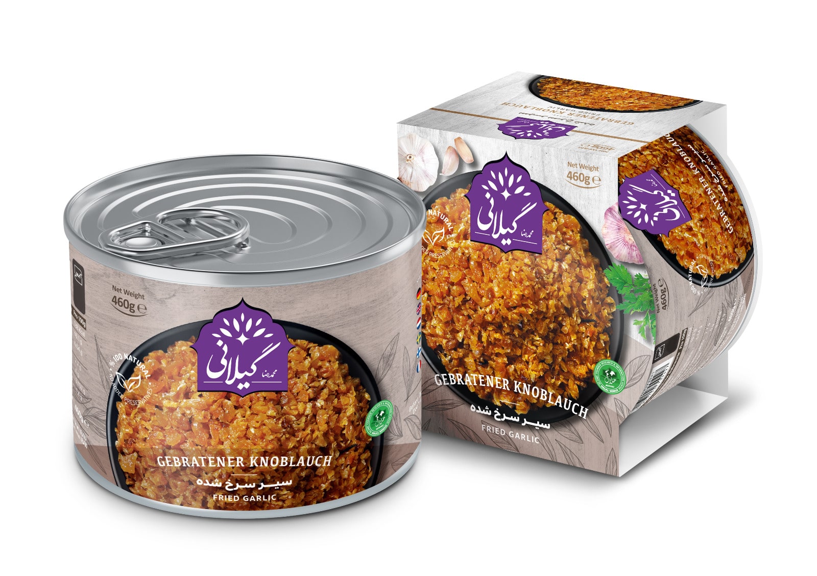 Gilani Canned fried garlic