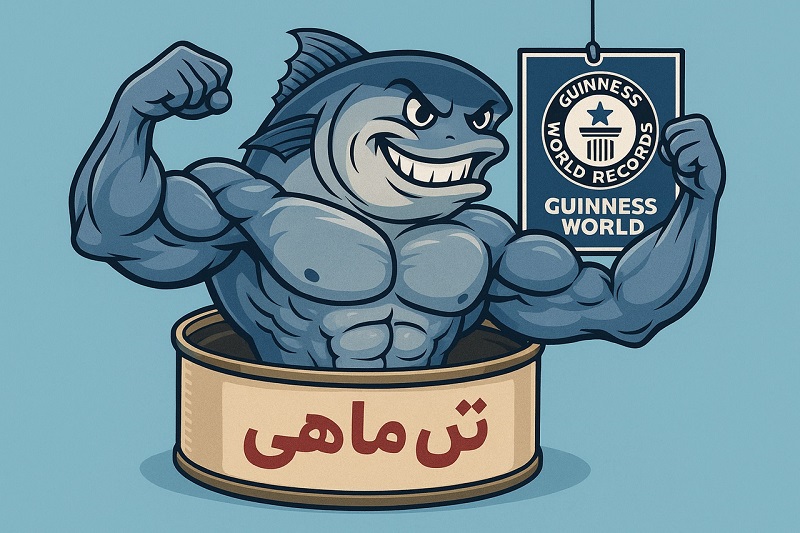 رکورد های جهانی کنسرو تن ماهی