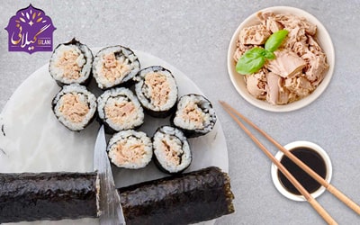 طرز تهیه سوشی با کنسرو تن ماهی؛ سوشی خانگی ساده و خوشمزه