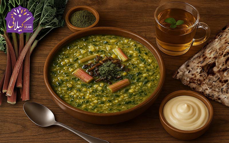 طرز تهیه آش ریواس سنتی و خوشمزه + فوت‌وفن و نکات طلایی آشپزی