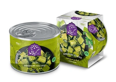 کنسرو کرفس سرخ شده گیلانی