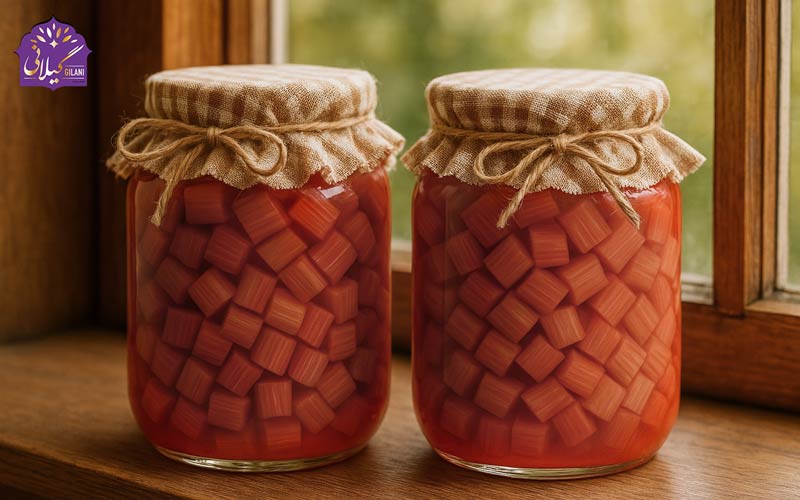 طرز تهیه مربای ریواس؛ خوش‌رنگ، ترش و شیرین بهاری!