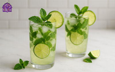طرز تهیه موهیتو خانگی | خنک‌ترین کوکتل نعناع و لیمو برای تابستون!