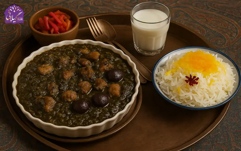 خواص خورشت آلو اسفناج | ترکیب سنت و سلامتی