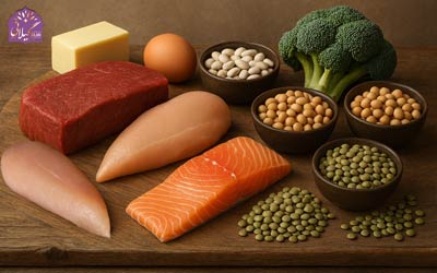اهمیت مصرف پروتئین در سلامت بدن و تقویت عضلات