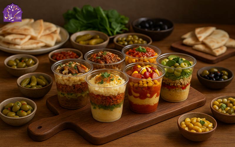 کول کاپه (غذای لیوانی): آموزش و دستور، انواع آن و طعم ها