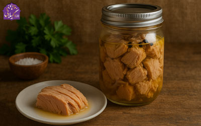 آموزش تهیه کنسرو تن ماهی خانگی