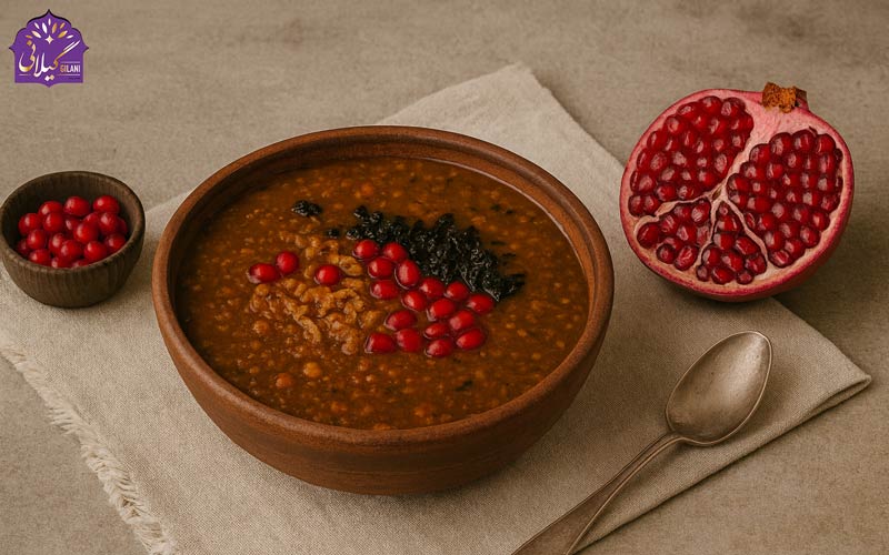 معرفی و دستور تهیه کامل آش انار شیرازی