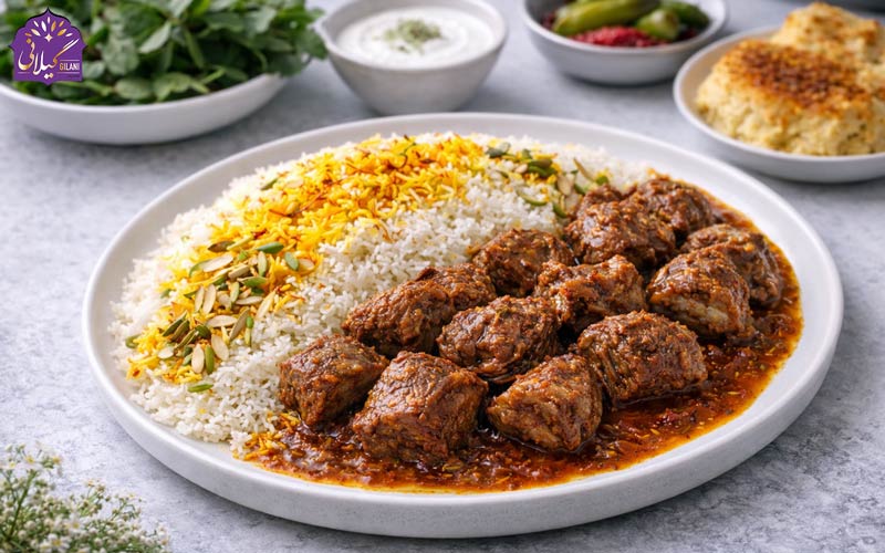 طرز تهیه چلو گوشت مجلسی | راز یک غذای ایرانی شیک و لذیذ