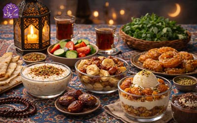 ۶ دسر ساده برای افطار | آموزش مرحله به مرحله + ارزش غذایی