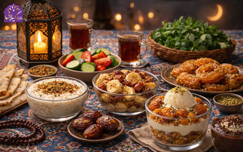 ۶ دسر ساده برای افطار | آموزش مرحله به مرحله + ارزش غذایی