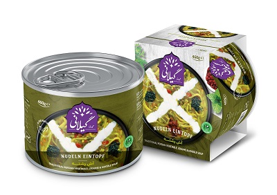 کنسرو آش رشته گیلانی