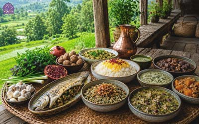 غذاهای سنتی گیلان که باید امتحان کنید