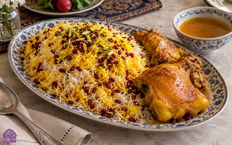 طرز تهیه زرشک پلو با مرغ سنتی؛ راز طعم اصیل و مجلسی